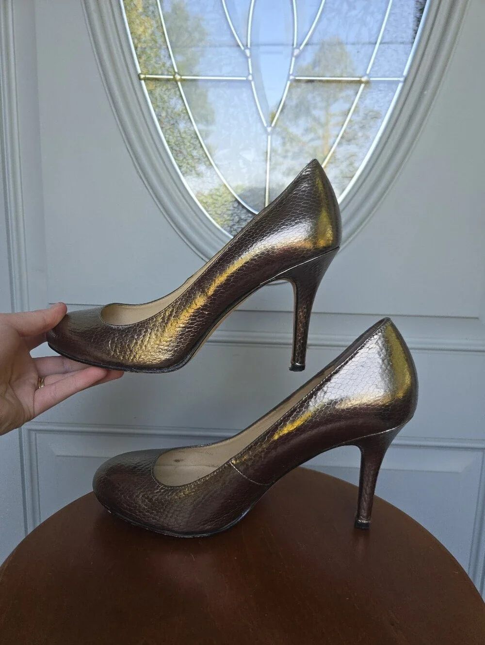 Kate Spade Carolina Pumps Pewter